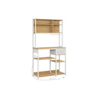 Kökshylla med uttag och tyglådor - 40 x 100 x 180,4 cm