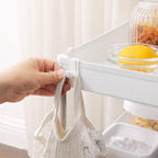 Kökvagn - med 3 nivåer - förvaringsbil - vit