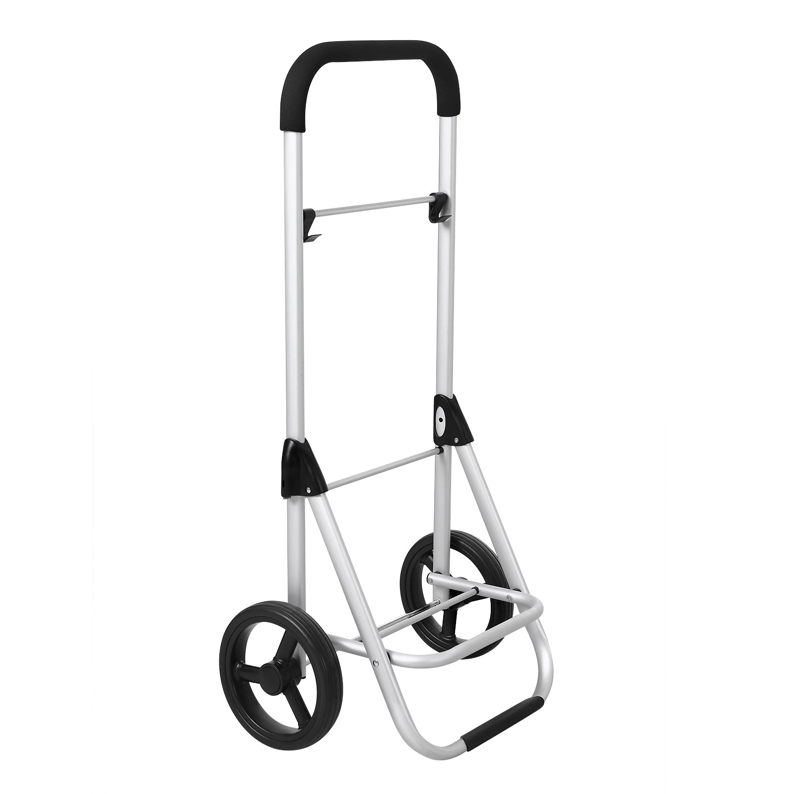 Livsmedelsvagn - Fällbar - med kylskåp - Robust design - Gray