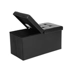 Soffa - vikning - 76 cm - med vikningslock - vitt