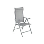 Garden Chair - Folding Chair - Aluminium Frame - Upp till 150 kg lastkapacitet - Grå