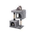 Scratching Post - Cat Pole - Cat House - Light Grey