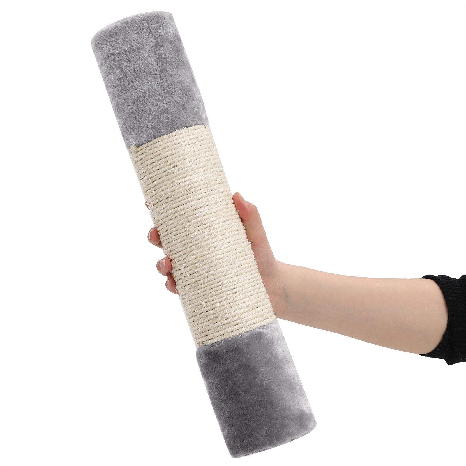 Scratching Post - Cat Pole - Cat House - Light Grey