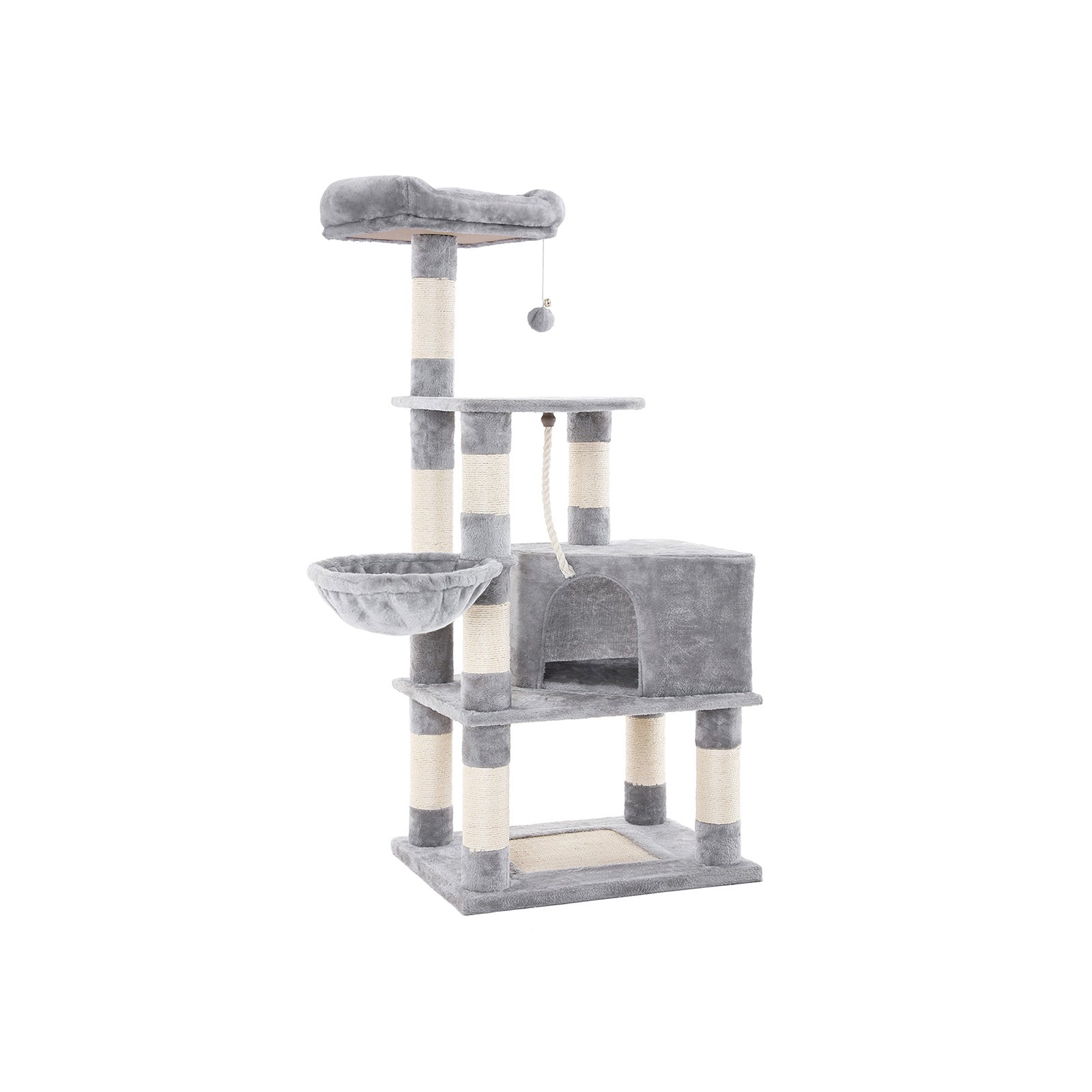 Cat House - Cat Toys - Cat Tree - Light Grey