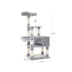 Cat House - Cat Toys - Cat Tree - Light Grey