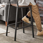 Barstolar - Uppsättning av 2 - Kökstolar - Vintage Brown