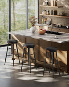 Ekho Collection - Barstol - Uppsättning av 2 - Basic Black