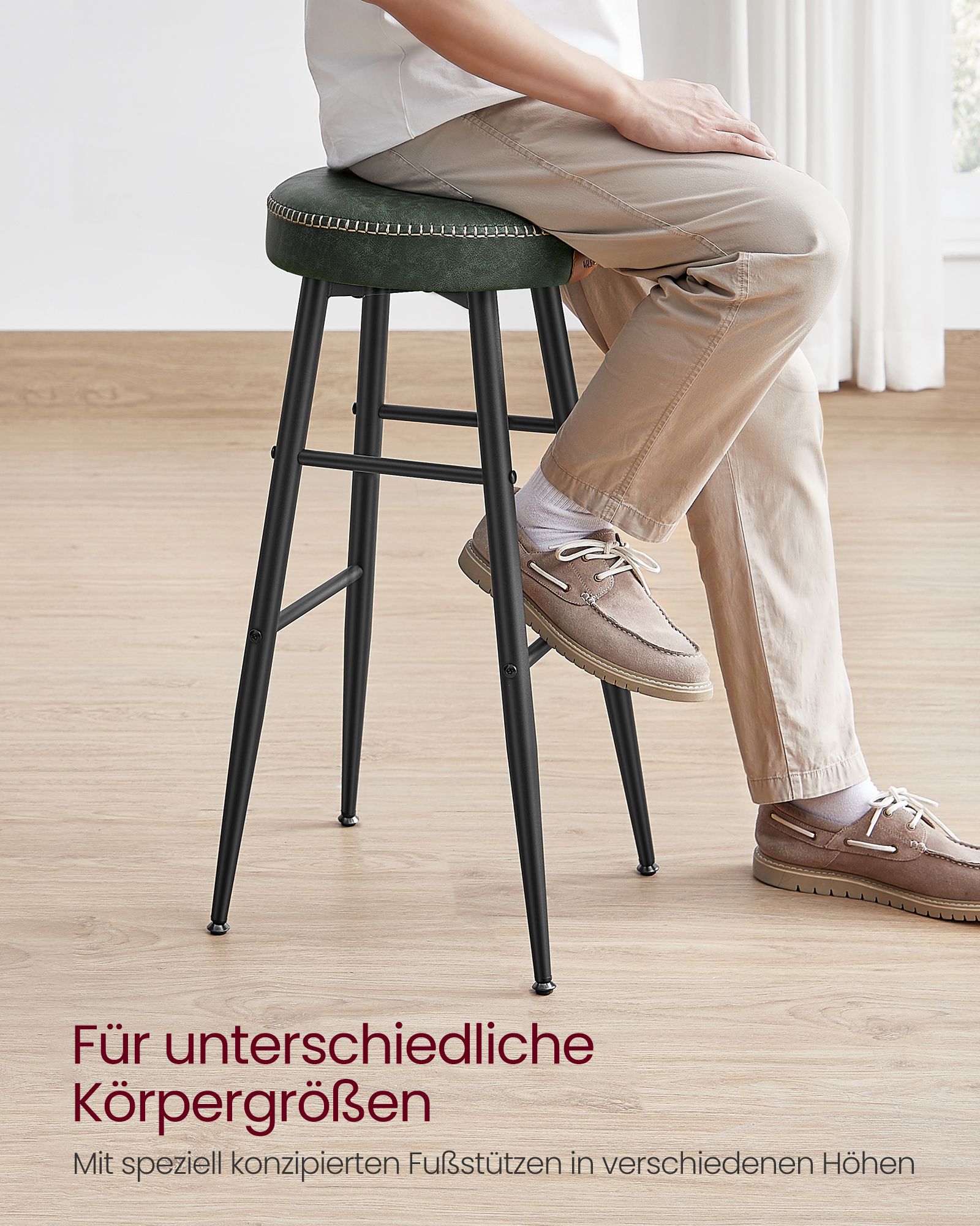 Ekho Collection - Barstolar - Uppsättning av 2 - Industriell design