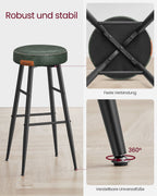 Ekho Collection - Barstolar - Uppsättning av 2 - Industriell design