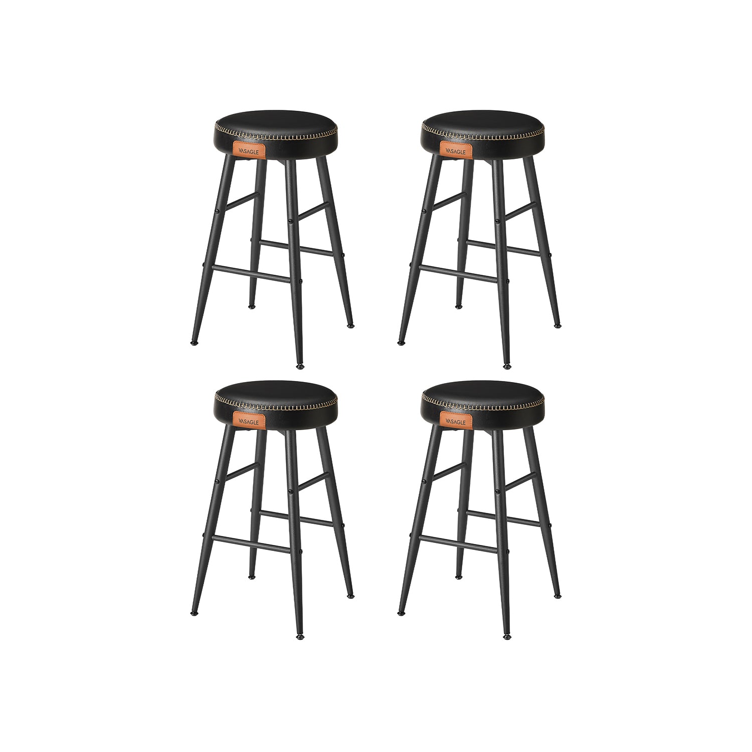 Ekho Collection - Barstolar - Uppsättning av 2 - Industriell design