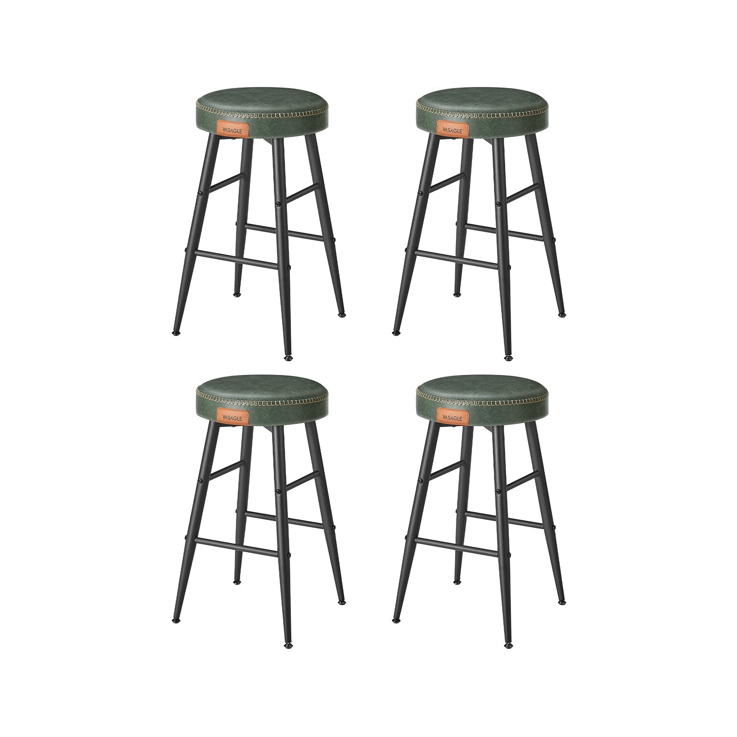 Ekho Collection - Barstolar - Uppsättning av 2 - Industriell design