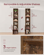 Custos Collection Board med 6 nivåer av Vintage Brown