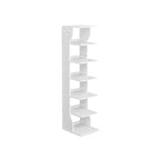 Shoe Rack - smal - 6 nivåer - vit