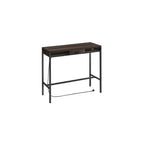 Barbord med lådan 40 x 120 x 104,6 cm aska brun