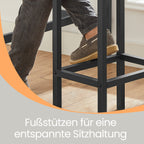 Barbord med 2 stolar, barbord med barstoluppsättning, matgrupp