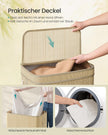 Tvättkorg – 90 Liter – Bambu – Natur