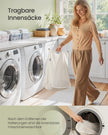 Wasmand - 2 Vakken - 130 Liter - Waterhyacint - Naturel