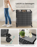 Tvättkorg-133 L-Removable-With-hjul