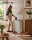 Recycling Bin - With Multiple Compartments