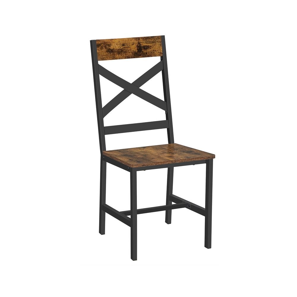 Matsalsstolar – Ergonomiska och stilrena – Vintage brun-svart