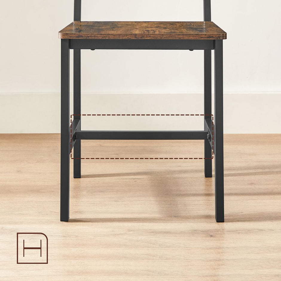 Matsalsstolar – Ergonomiska och stilrena – Vintage brun-svart