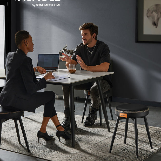 Matsalsstol – Enkel montering – Bläcksvart