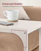 C-format sidobord med robust metallram