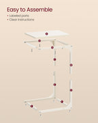 C-format sidobord med robust metallram