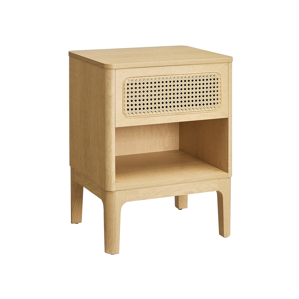 Bedside Table - Modern - Med låda och öppet fack