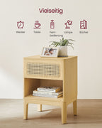 Bedside Table - Modern - Med låda och öppet fack