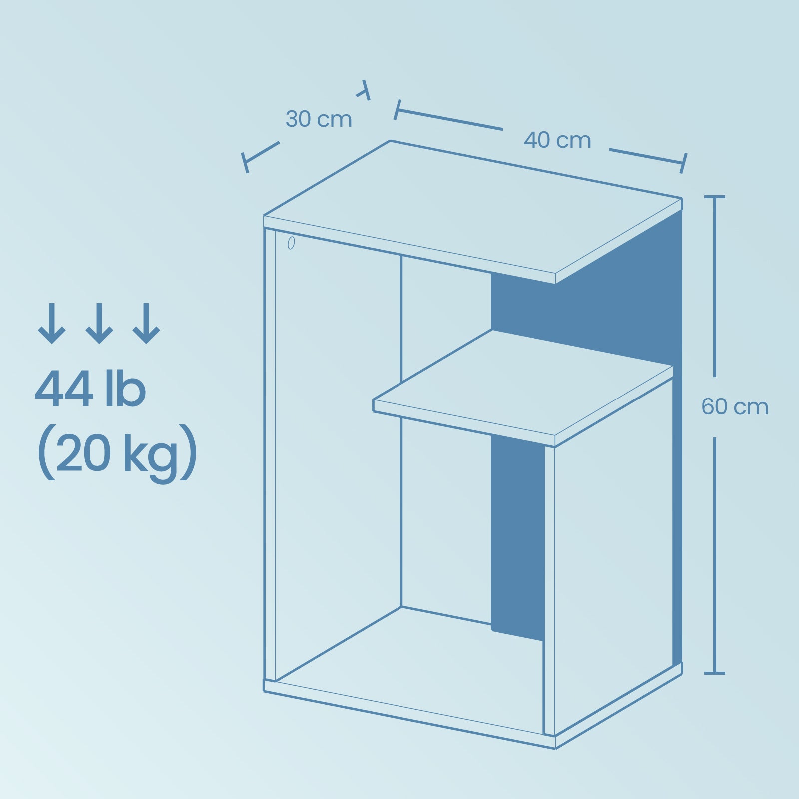 Sidobord, sängbord, litet bord