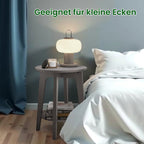 Sidobord, soffbord, ett litet rundbord