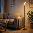 LED Vloerlamp - 30 W - Draaibare Kop - Met Afstandsbediening - Zwart