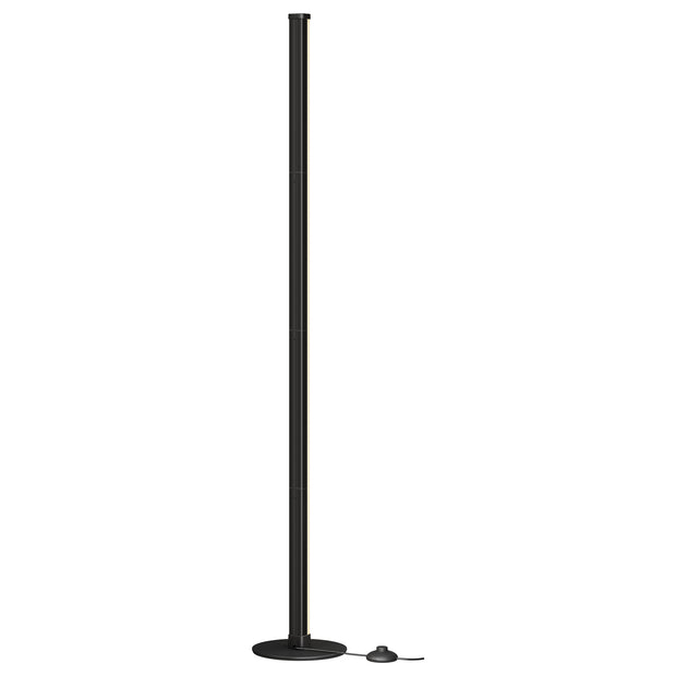 Vloerlamp - LED - Dimbaar - Zwart - 18 x 139,4 cm