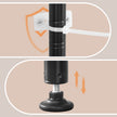 Opbergrek - Smal - Verstelbare Planken - 121 cm - Zwart