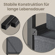 Kledingrek - Met Ophangstang en Legplanken - Zwart - 40 x