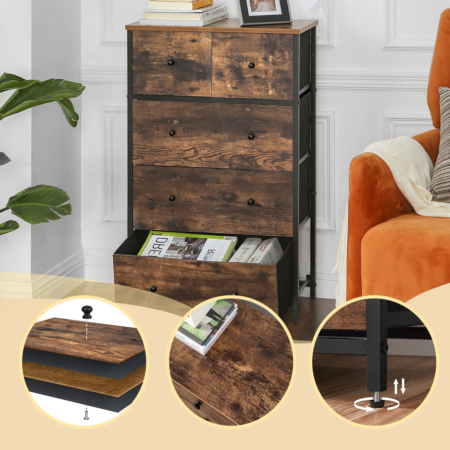 Lådor - med tyglådor