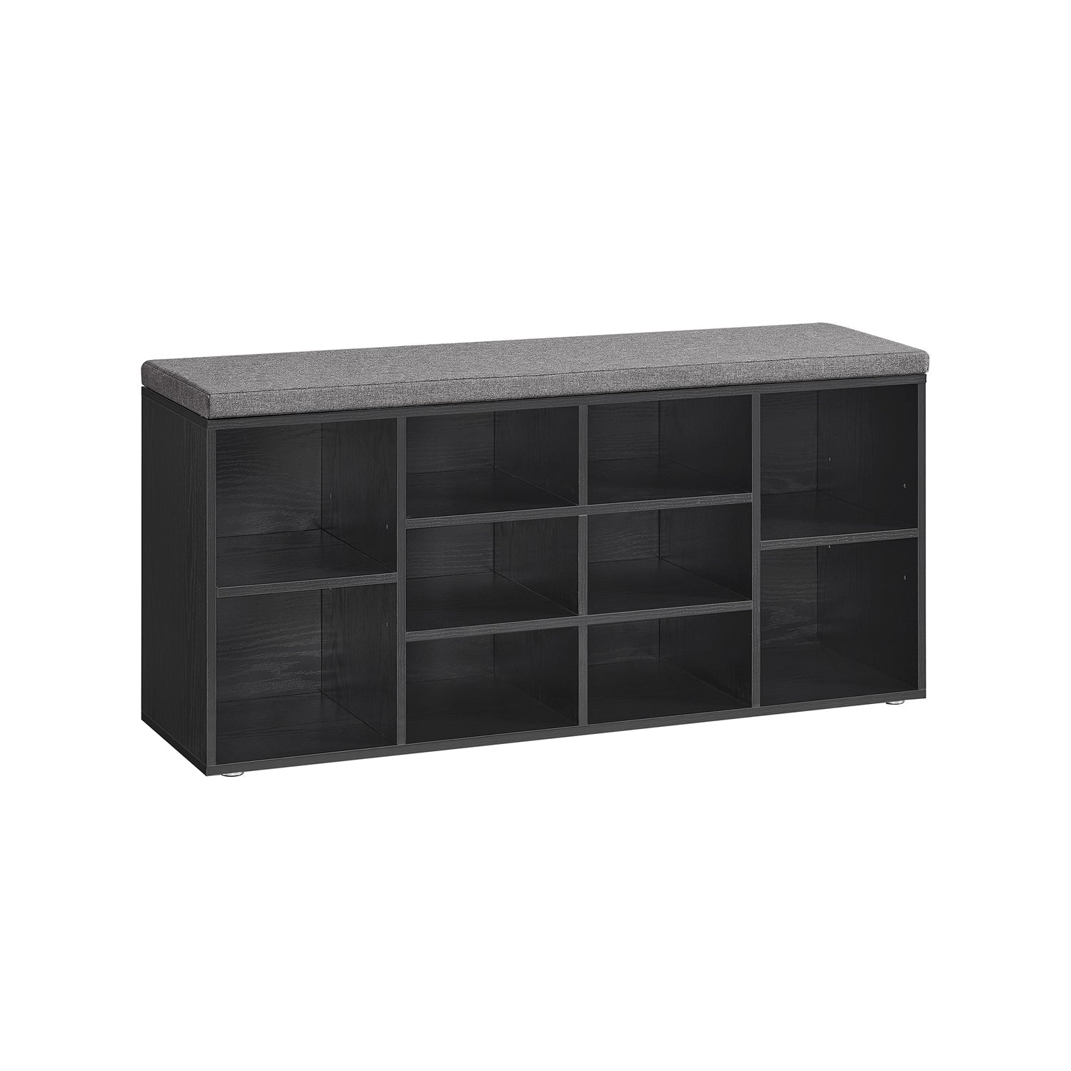 Shoe Rack med sittplatser - 30 × 104 × 48 cm - Camelbruin