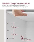 Shoe Bank - med lagringsutrymme - 12 fack - klassisk vit