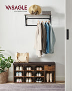 Shoe Bank - med låda - Vintage Brown Brown