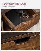 Shoe Bank - med låda - Vintage Brown Brown