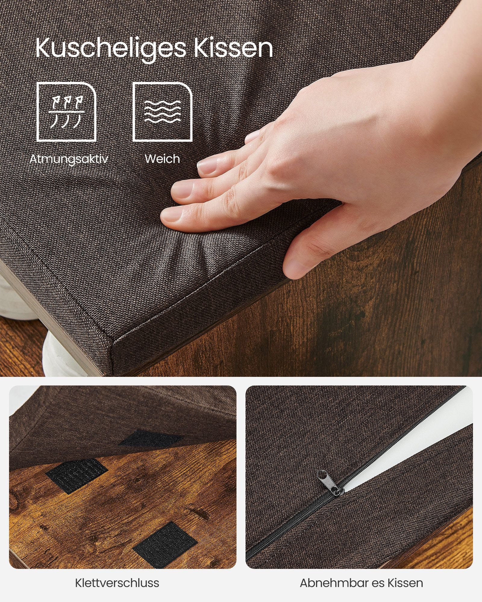 Shoe Bank - med låda - Vintage Brown Brown