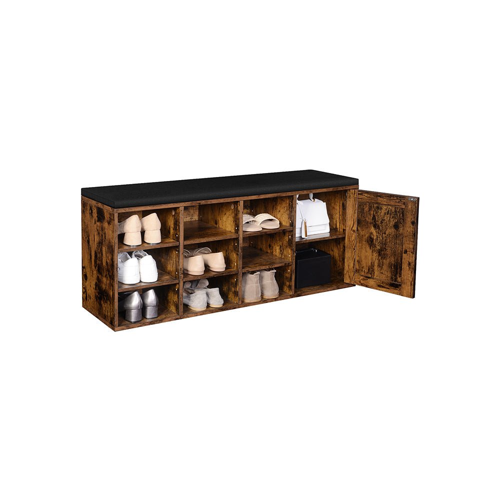 Skobänk – Industriell design – Vintage brun