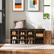 Skobänk – Industriell design – Vintage brun