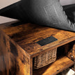 Skobänk – Industriell design – Vintage brun