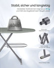 Strijkplank - Met Stopcontact en Ablage - In Hoogte Verstelbaar - Duifgrijs - 166 x 48,5 x 75-92 cm