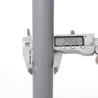 Pälsställ på hjul - dubbelstång - utdragbar - max. Lastkapacitet 70 kg - svart