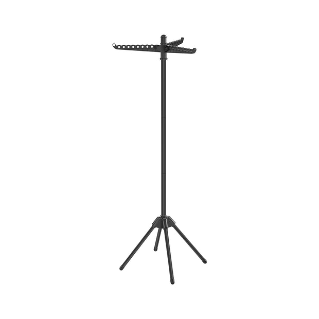 Torkställ – 3 roterande armar – svart