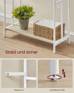Handdukshållare – 3 barer – Cloud White-Natural Beige