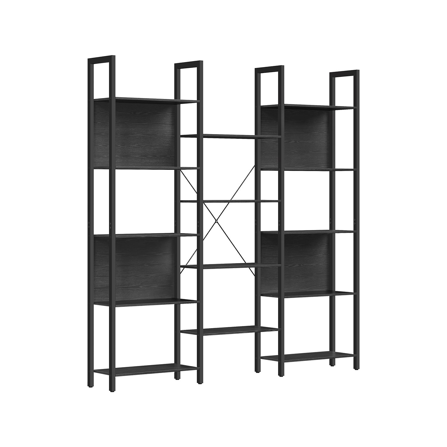 Bokhylla - Stege Cabinet - vardagsrumskåp - Decoret - Vintage Brown / Black